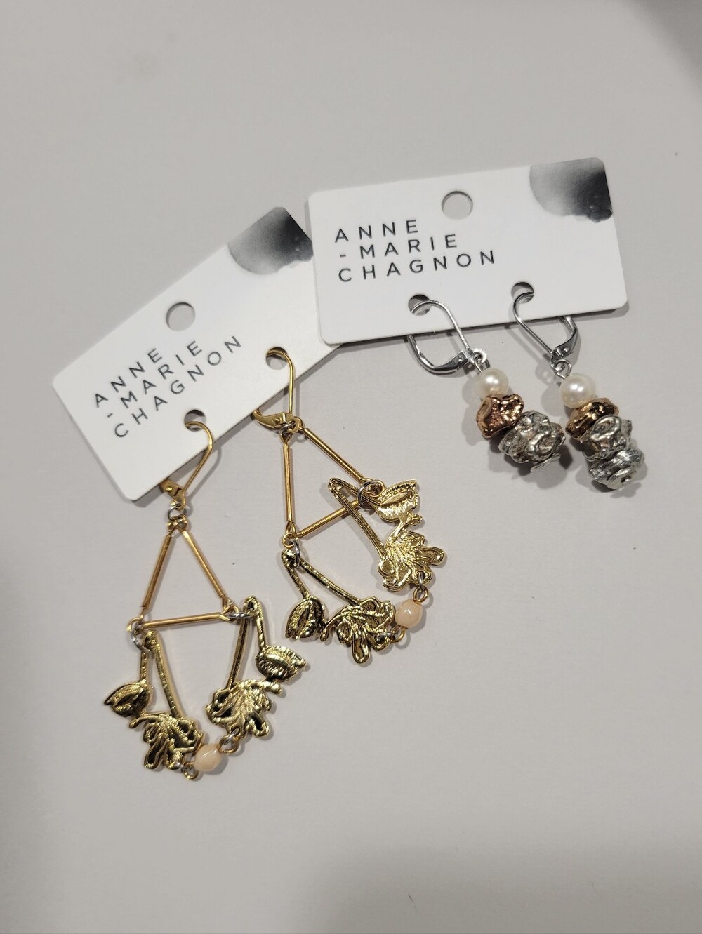 Anne-Marie Chagnon Handcrafted Earring Bundle - Set of 2 Pairs NWT